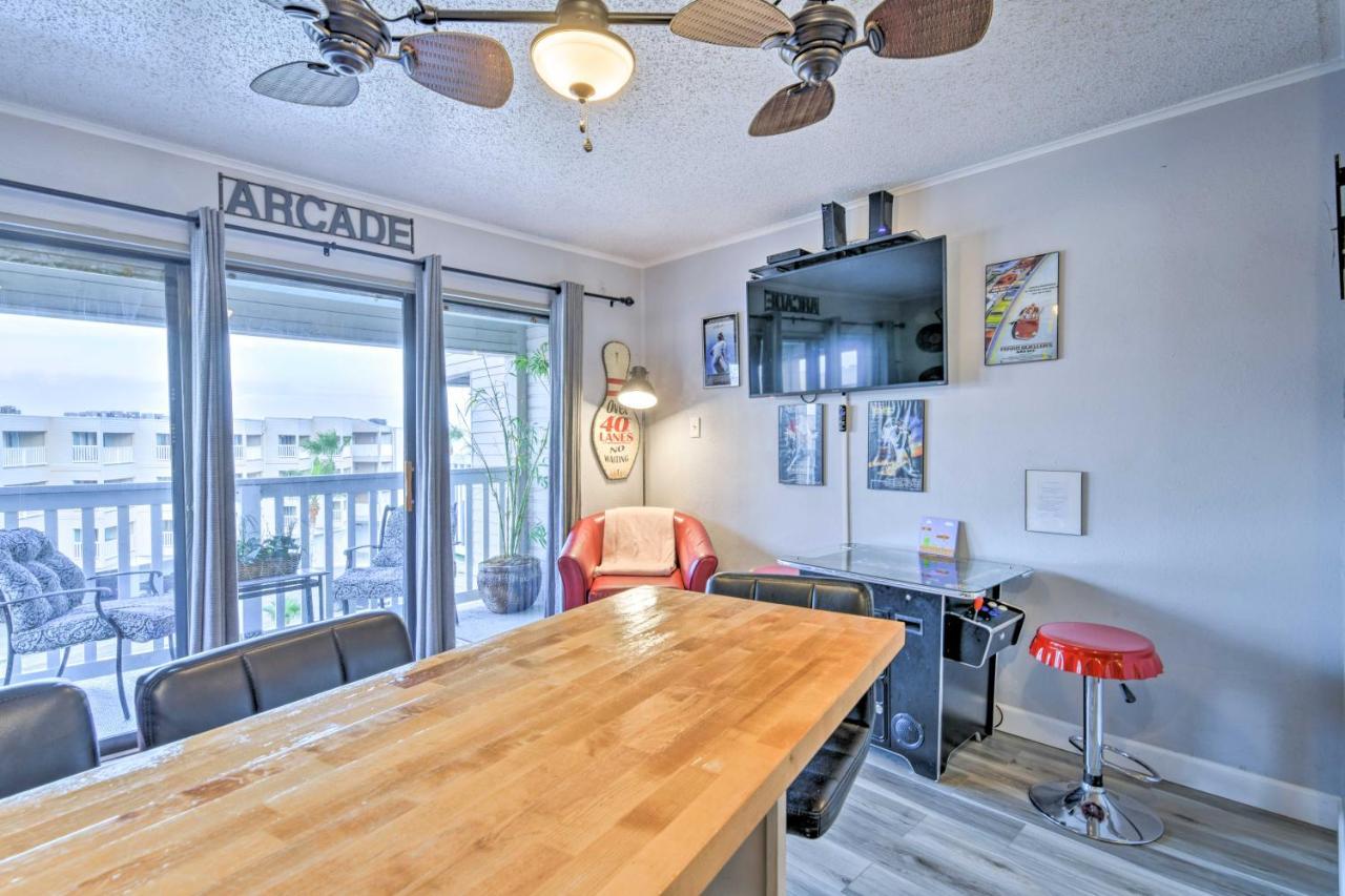 Beachfront Corpus Christi Condo With Arcade Room! Exterior foto